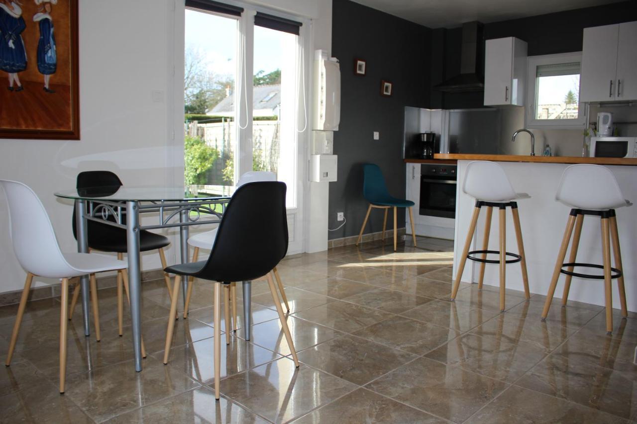 Kerguil-Leon Maison Familiale 2 Chambres, Plages A 10 Min En Voiture Моэлан-сюр-Мер Экстерьер фото